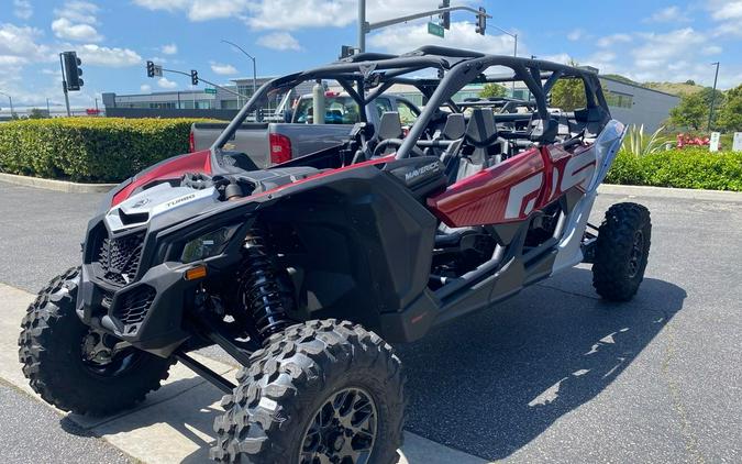 2024 Can-Am® Maverick X3 MAX RS Turbo Fiery Red & Hyper Silver