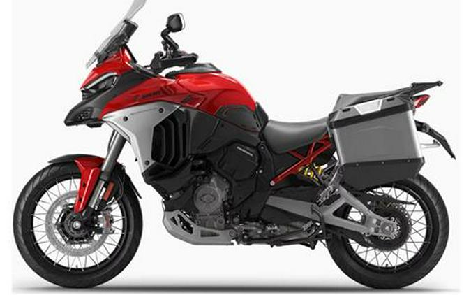 2024 Ducati Multistrada V4 Rally Adventure Travel & Radar