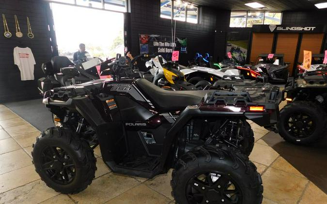 New 2024 POLARIS SPORTSMAN 850 PREMIUM CRIMSON METALLIC