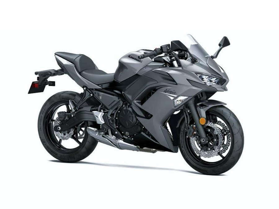 2021 Kawasaki Ninja® 650 ABS Metallic Graphite Gray/Metallic Spark Black