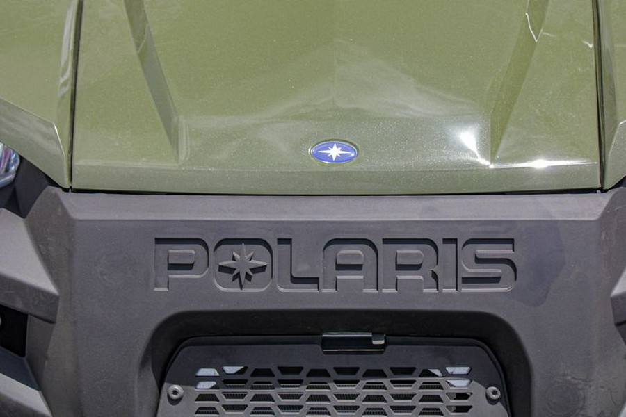 New 2024 POLARIS RANGER CREW 570 FULLSIZE SAGE GREEN