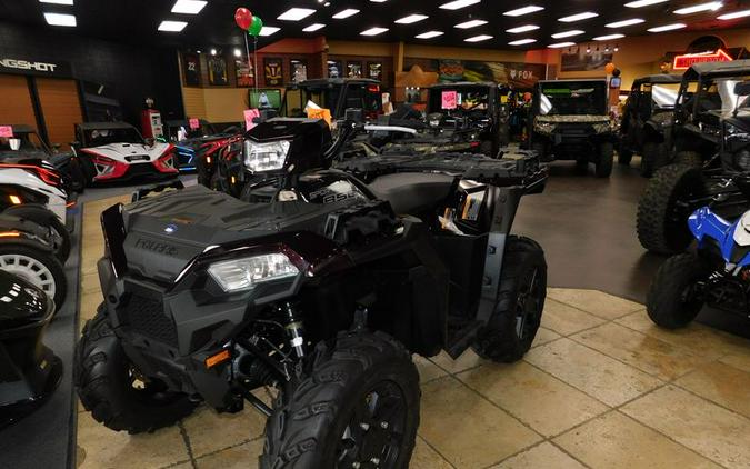 New 2024 POLARIS SPORTSMAN 850 PREMIUM CRIMSON METTALIC