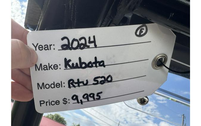 2024 RTV-520 4X4 EFI - Kubota