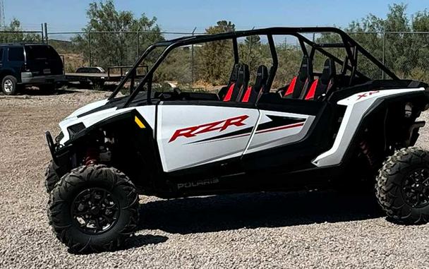 2024 Polaris Industries RZR XP 4 1000 Sport White Lightning