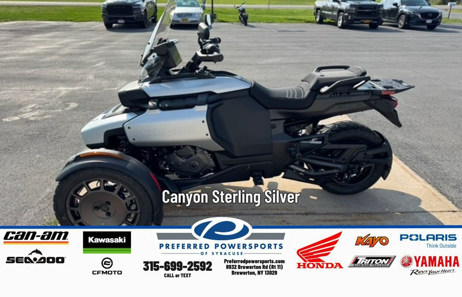 2025 Can-Am Canyon Sterling Silver
