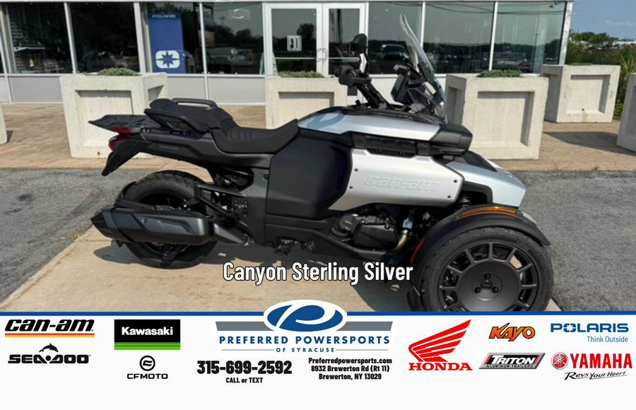 2025 Can-Am Canyon Sterling Silver