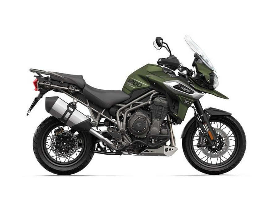 2018 Triumph Tiger 1200 XCx Matt Khaki Green