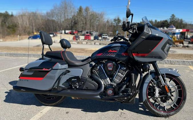 2022 Indian Motorcycle® Challenger® Elite Stealth Gray w/ Black Metallic & Indy Red Accents