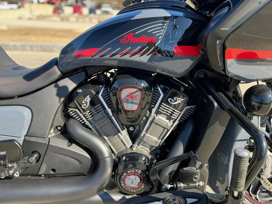 2022 Indian Motorcycle® Challenger® Elite Stealth Gray w/ Black Metallic & Indy Red Accents