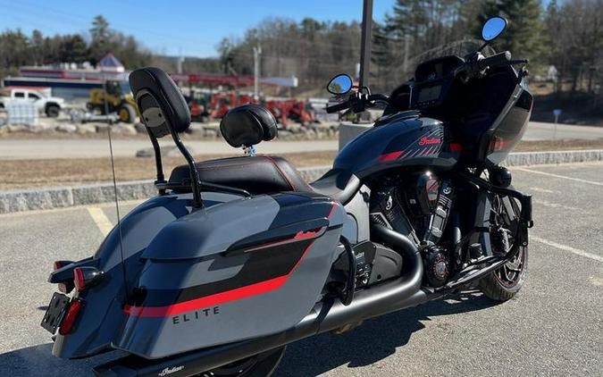 2022 Indian Motorcycle® Challenger® Elite Stealth Gray w/ Black Metallic & Indy Red Accents