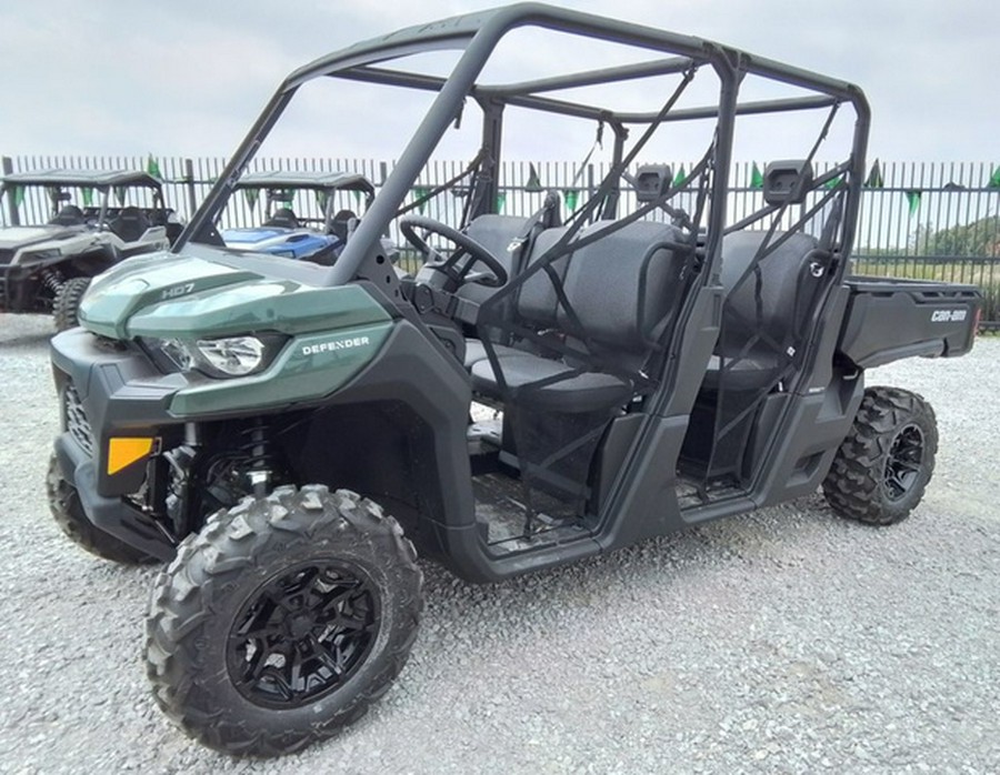 2024 Can-Am Defender MAX DPS HD7 Tundra Green