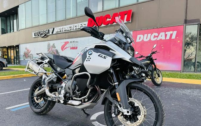 2024 BMW F 900 GS Adventure White Aluminum Metal Matte