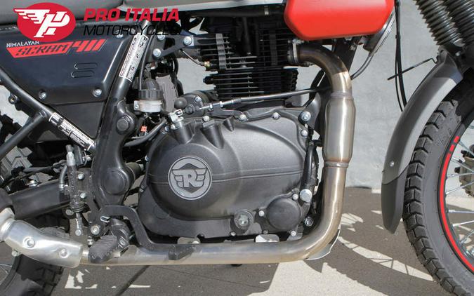 2023 Royal Enfield Scram 411 Graphite Red