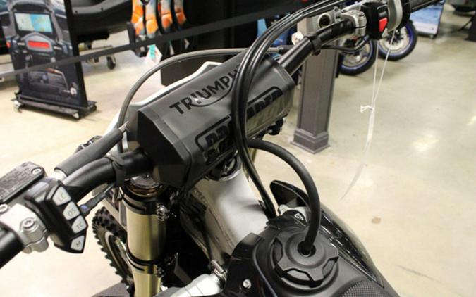 2026 Triumph TF 450-X Jet Black/Pure White 450-X