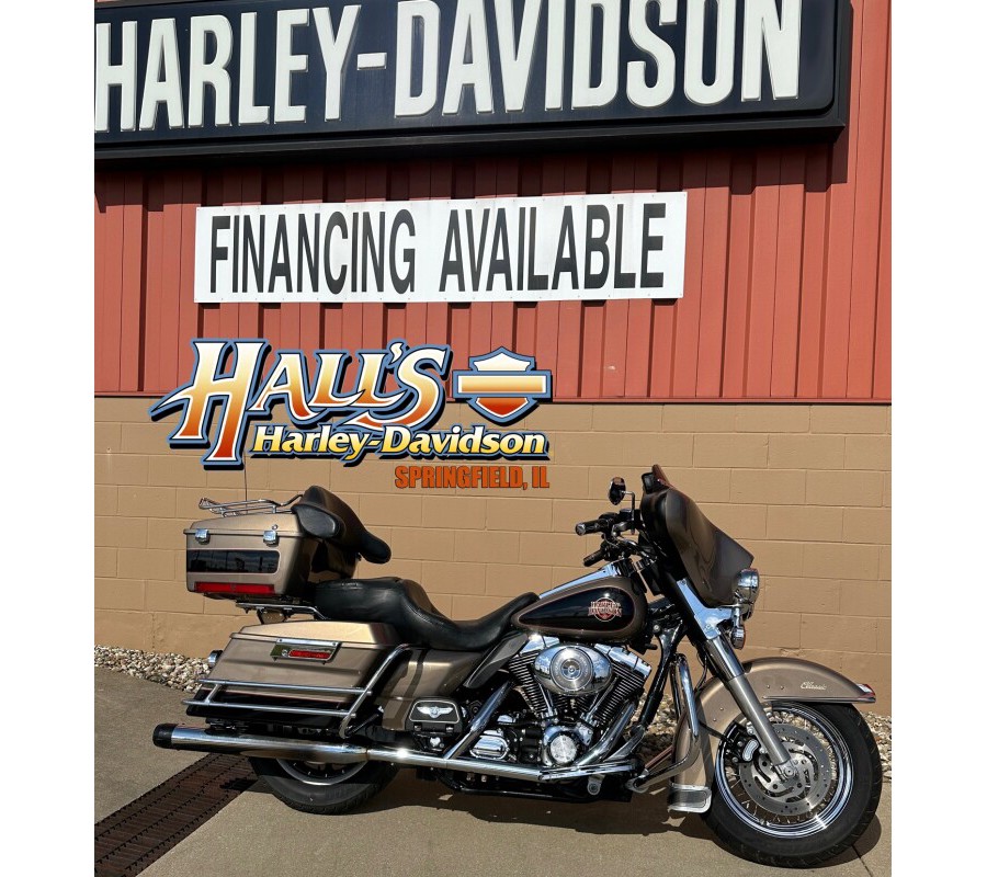 2004 Harley-Davidson Electra Glide® Classic Two-Tone Smokey Gold and Vivid Black