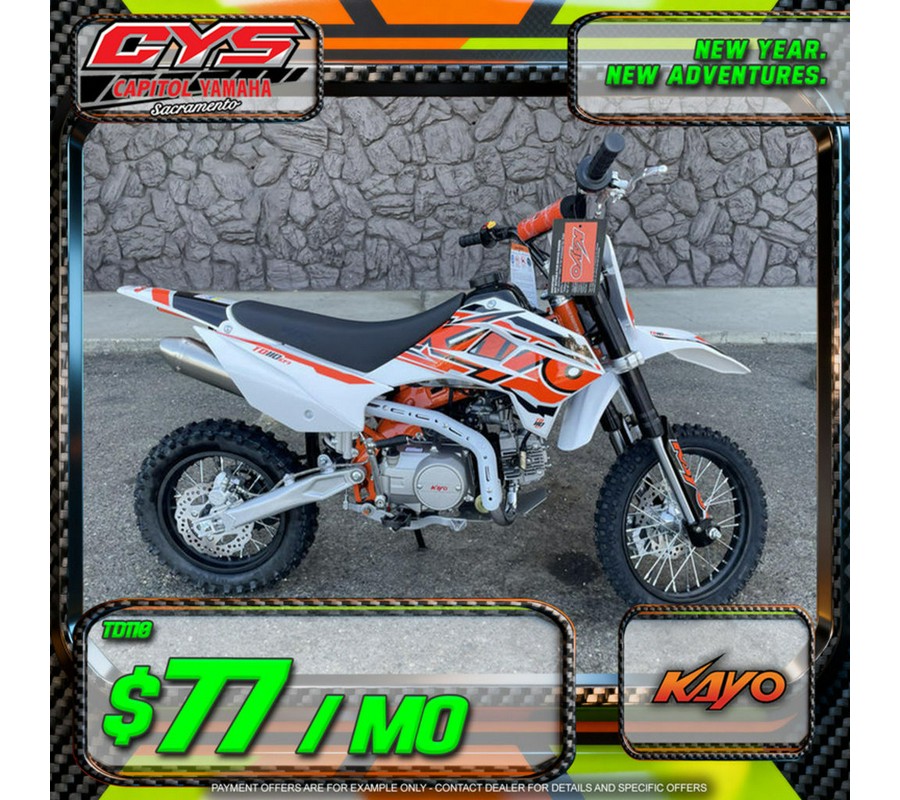 2025 Kayo TD 110 EFI