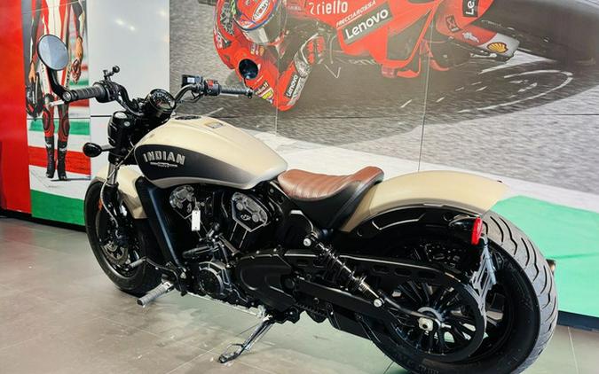 2023 Indian Scout Bobber ABS Silver Quartz Smoke