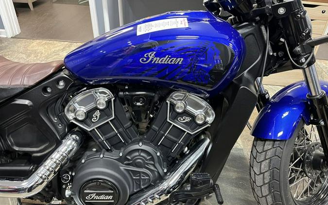 2022 Indian Scout Bobber Twenty ABS Spirit Blue Metallic