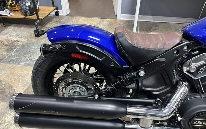 2022 Indian Scout Bobber Twenty ABS Spirit Blue Metallic
