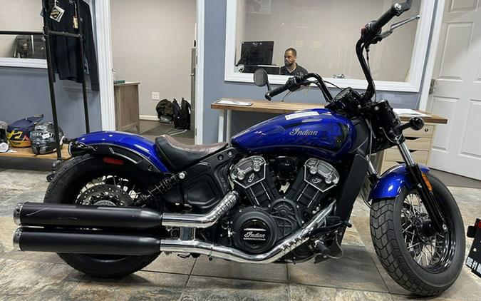 2022 Indian Scout Bobber Twenty ABS Spirit Blue Metallic