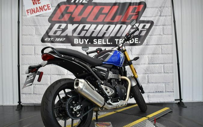 2025 Triumph Speed 400 Caspian Blue Storm Grey