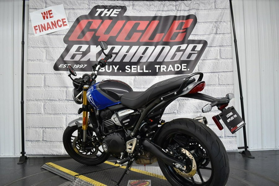 2025 Triumph Speed 400 Caspian Blue Storm Grey