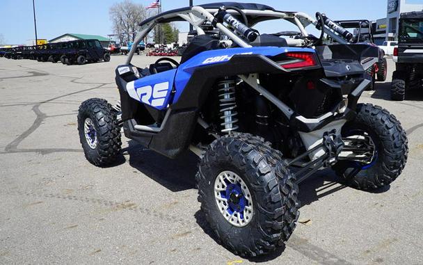 2023 Can-Am® Maverick X3 X rs Turbo RR Intense Blue / Carbon Black / Chalk Grey