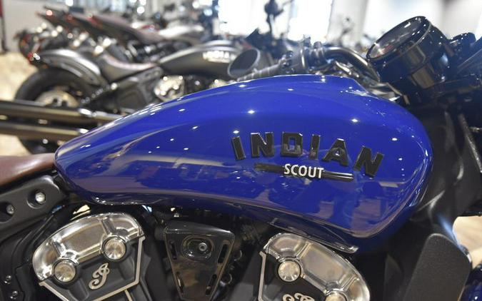 2023 Indian Motorcycle® Scout® Bobber ABS Springfield Blue Metallic