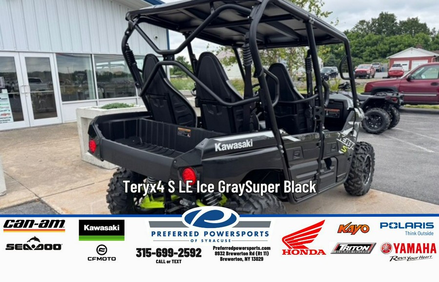 2025 Kawasaki Teryx4 S LE Ice Gray/Super Black