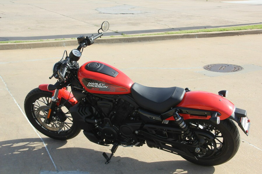 2026 Harley-Davidson Nightster Blood Orange Black Trim