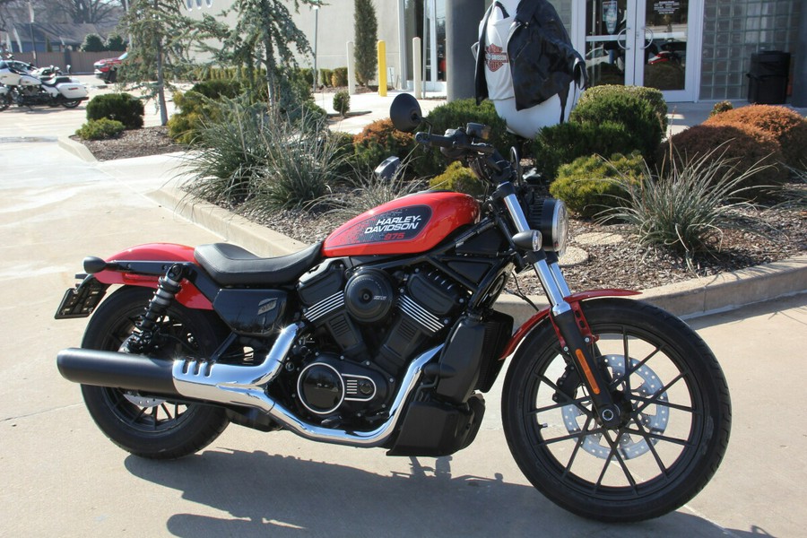 2026 Harley-Davidson Nightster Blood Orange Black Trim
