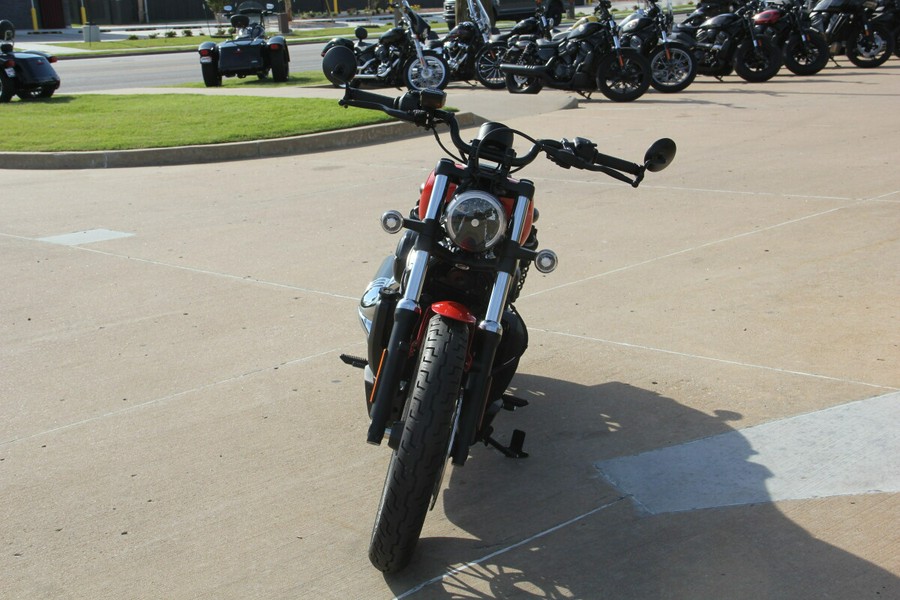 2026 Harley-Davidson Nightster Blood Orange Black Trim