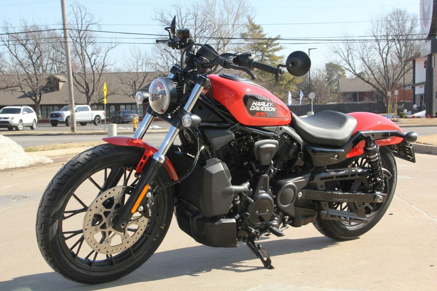 2026 Harley-Davidson Nightster Blood Orange Black Trim