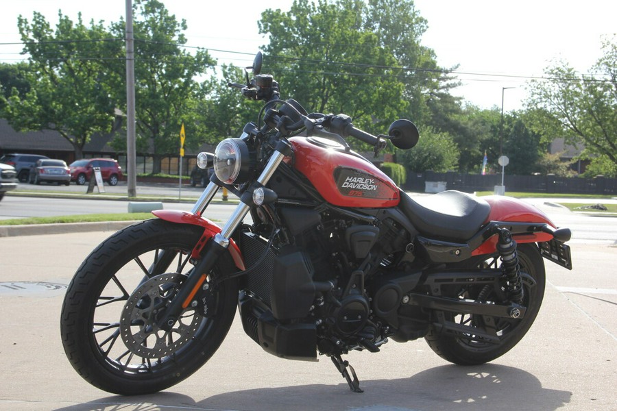2026 Harley-Davidson Nightster Blood Orange Black Trim