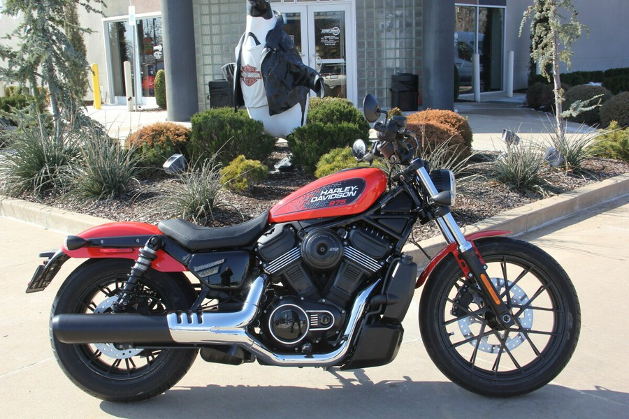 2026 Harley-Davidson Nightster Blood Orange Black Trim