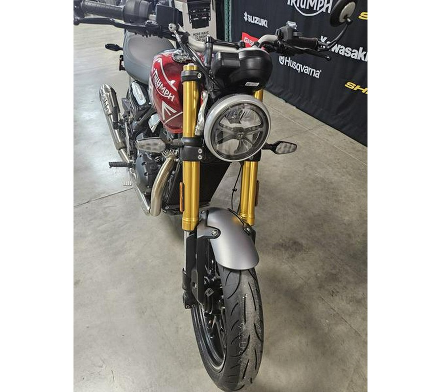 2025 Triumph Speed 400 Carnival Red / Storm Grey