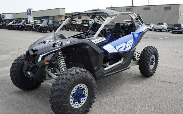 2023 Can-Am® Maverick X3 X rs Turbo RR With Smart-Shox Intense Blue / Carbon Black / Cha