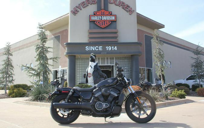 2026 Harley-Davidson Nightster Vivid Black Black Trim