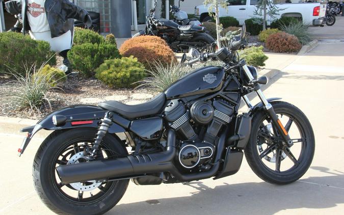 2026 Harley-Davidson Nightster Vivid Black Black Trim
