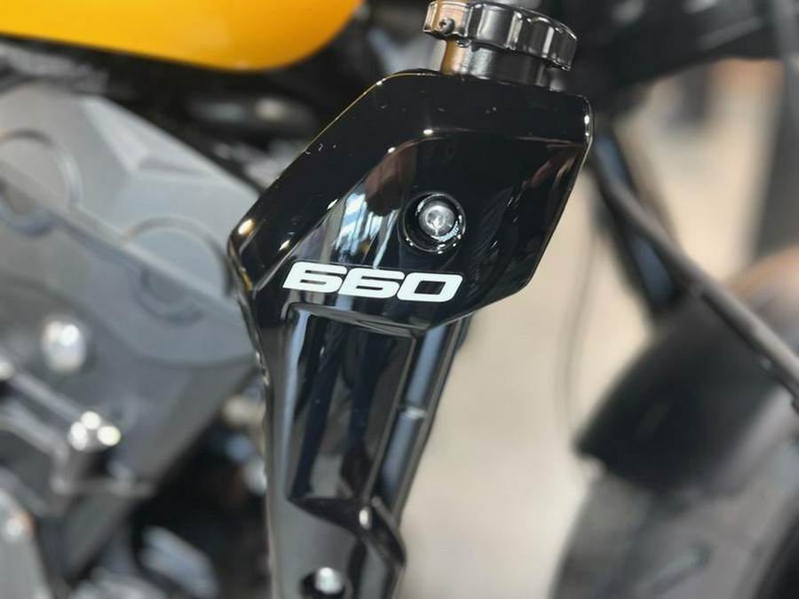 2026 Triumph Trident 660 Triple Tribute Edition Sapphire Black and Cobalt Blue