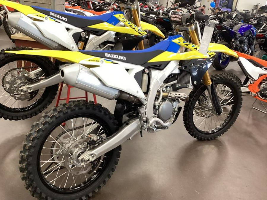 New 2024 SUZUKI RMZ250 CHAMPION YELLOW NO 2