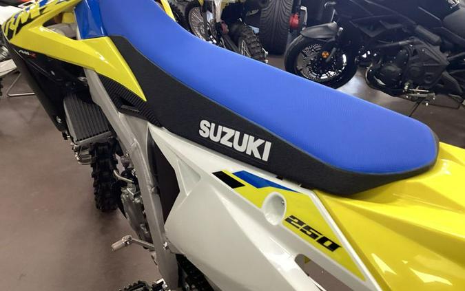 New 2024 SUZUKI RMZ250 CHAMPION YELLOW NO 2