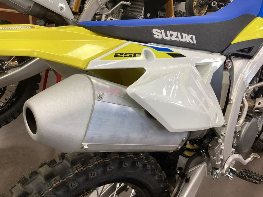 New 2024 SUZUKI RMZ250 CHAMPION YELLOW NO 2