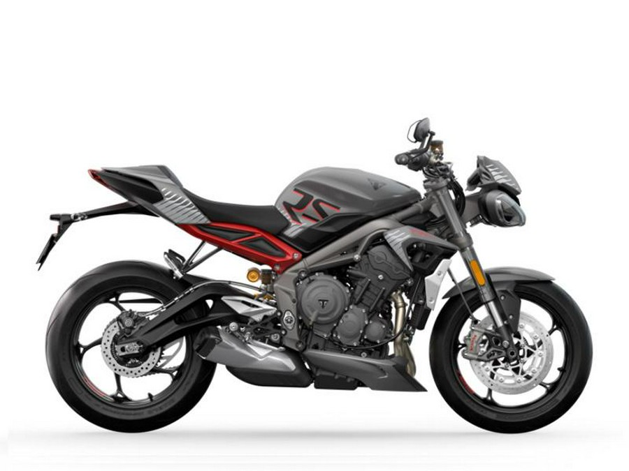 2022 Triumph Street Triple RS Silver Ice