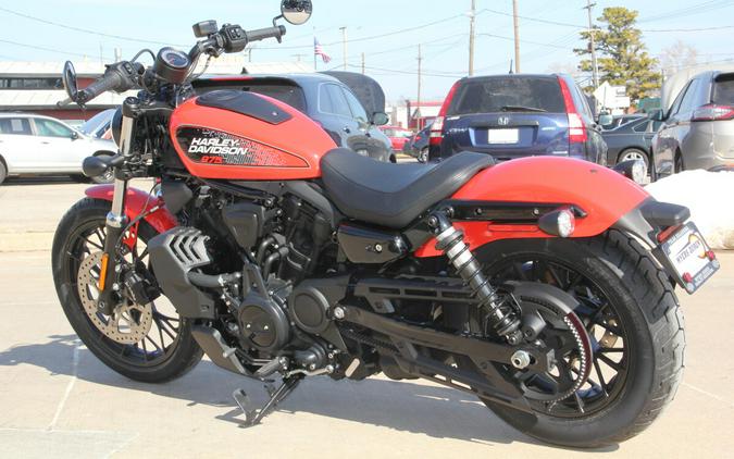 2026 Harley-Davidson Nightster Blood Orange Black Trim