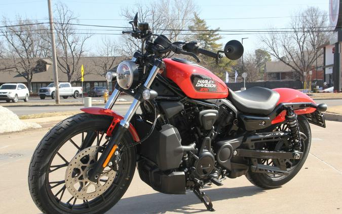 2026 Harley-Davidson Nightster Blood Orange Black Trim