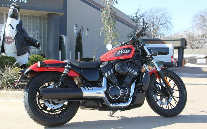 2026 Harley-Davidson Nightster Blood Orange Black Trim