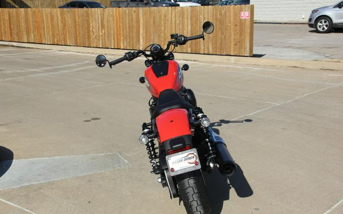 2026 Harley-Davidson Nightster Blood Orange Black Trim