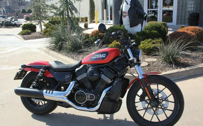 2026 Harley-Davidson Nightster Blood Orange Black Trim