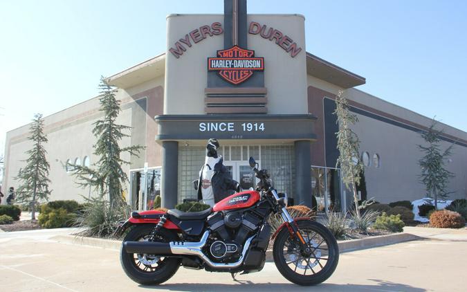 2026 Harley-Davidson Nightster Blood Orange Black Trim